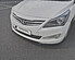 Сплиттер губа переднего бампера Hyundai Solaris 1 рестайлинг - текстура FrontSplitter-HyundaiSolaris1-facelift  -- Фотография  №1 | by vonard-tuning