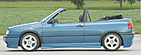 Пороги VW Golf 3 3-х/ 5-ти дв. kombi/ cabrio/ Golf 4 10.97-03 cabrio/ Seat Cordoba 6K/ C 96-99 RIEGER 00043033 + 00043034  -- Фотография  №1 | by vonard-tuning