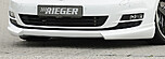 Юбка переднего бампера VW Golf Mk7 Rieger с дополнительными вентиляционными отверстиями 00059551  -- Фотография  №4 | by vonard-tuning