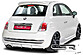 Спойлер Fiat 500 не подходит на кабриолет und Abarth с 2007 HF435  -- Фотография  №3 | by vonard-tuning