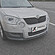 Сплиттер переднего бампера Skoda Yeti 1 - гладкий АБС пластик FrontSplitter-SkodaYeti1-P  -- Фотография  №1 | by vonard-tuning
