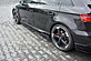 Накладки на пороги Audi RS3 V8 FL Sportback вар.2 AU-RS3-8VF-CNC-SD2  -- Фотография  №2 | by vonard-tuning
