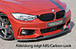 Сплиттер переднего бампера BMW F32/ F33/ F36 M-tech Carbon look 00099238  -- Фотография  №1 | by vonard-tuning