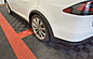 Сплиттер заднего бампера (левый+правый) на Tesla Model X вар.1 TE-MODELX-RSD1  -- Фотография  №3 | by vonard-tuning