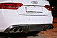 Диффузор заднего бампера Audi A5 S-Line/S5 Coupe/Cabrio 05.2007-11.2011 Carbon-Look 00099087/00099088/00099089/00099090  -- Фотография  №2 | by vonard-tuning