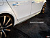 Накладки на пороги карбоновые Audi A4 B8 09- SKIRT A4 B8 carbon (pair)  -- Фотография  №1 | by vonard-tuning