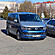 Сплиттер переднего бампера VW T6 (ребра) VWT6-FS1G  -- Фотография  №5 | by vonard-tuning
