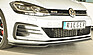 Сплиттер переднего бампера VW Golf 7 GTI рестайлинг 00059580 / 00088148  -- Фотография  №4 | by vonard-tuning