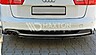 Сплиттер ( центральный ) заднего бампера на Audi A6 C7 11-14 S-line универсал AU-A6-C7-SLINE-AV-RD1+RD2  -- Фотография  №4 | by vonard-tuning
