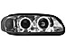 Фары передние на Opel Omega 94-99  хром, ангельские глазки SWO09A / SK3300-OMG98  -- Фотография  №1 | by vonard-tuning