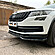 Сплиттер (прилегающий) переднего бампера Skoda Kodiaq 1 стандарт (ver. 2) - под покраску SK1-FS2P  -- Фотография  №4 | by vonard-tuning