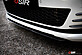 Юбка, накладка на передний бампер VW Golf Mk7 GTI центральная (карбон) FCS GT7 DF-1 middle lip carbon  -- Фотография  №1 | by vonard-tuning