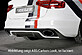 Диффузор заднего бампера Audi A4 S-Line/S4 Lim./Avant RS5-Look 2012- Carbon-Look 00099137  -- Фотография  №3 | by vonard-tuning