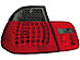 Задние фонари на BMW E46 4D 98-01 красные/черные, диодные LED  и диодным поворотником RB21LRB / 1214897 / BME4698-765RT-N BM102-BEDE4-E -- Фотография  №2 | by vonard-tuning