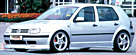 Юбка переднего бампера VW Golf 4 97-03 RIEGER 00059001 1J0 805 903 BB41 -- Фотография  №3 | by vonard-tuning
