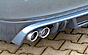 Губа в задний бампер Skoda Octavia 1Z 06.04- универсал под штатный выхлоп Carbon-Look RIEGER 00099653  -- Фотография  №2 | by vonard-tuning