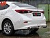 Диффузор заднего бампера для Mazda 3 var №1 (ровный) 157	51	06	01	11  -- Фотография  №1 | by vonard-tuning