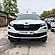 Сплиттер (c ребрами) переднего бампера Skoda Kodiaq 1 стандарт (ver. 1) - текстурный SK1-FS1T  -- Фотография  №3 | by vonard-tuning