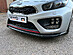 Сплиттер переднего бампера Kia Ceed 2 GT - под покраску KICD-2-GT-FS1P  -- Фотография  №1 | by vonard-tuning