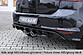 Диффузор заднего бампера VW Golf 7 R-Line  (выхлоп 90 мм) 00059573  -- Фотография  №1 | by vonard-tuning