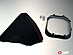 Чехол для рычага КПП с красной прошивкой VW Golf V GTI/ R32/ Rabbit/ Jetta V 06-08/ Golf VI 10+ Boot GT Red stitches  -- Фотография  №1 | by vonard-tuning