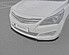 Сплиттер губа переднего бампера Hyundai Solaris 1 рестайлинг - текстура FrontSplitter-HyundaiSolaris1-facelift  -- Фотография  №5 | by vonard-tuning