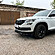 Сплиттер (двойной) переднего бампера Skoda Kodiaq 1 стандарт (ver. 3) SK1-D-FS3G  -- Фотография  №1 | by vonard-tuning