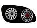 Задние фонари на Seat Leon 99-05 черные, диодные LED RSI02LLB  -- Фотография  №1 | by vonard-tuning
