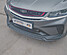 Сплиттер (короткий) переднего бампера Geely Coolray 1 / Belgee x50 v2 - текстура GC-1-SHORT-FS2T  -- Фотография  №1 | by vonard-tuning