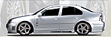 Пороги VW GOLF MK 4/ Bora 98-03 kombi/ lim/ 10.97-03 3-х/ 5-ти дв. kombi RIEGER 00059035 + 00059036  -- Фотография  №6 | by vonard-tuning