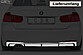 Диффузор заднего бампера на BMW 3er F30, F31 (для M-tech бампера) HA163  -- Фотография  №3 | by vonard-tuning