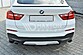 Сплиттер заднего бампера (центральный) для BMW X4 M-Pack без вертикальными полос BM-X4-26-MPACK-RD1  -- Фотография  №4 | by vonard-tuning