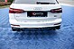 Диффузор заднего бампера Audi A6 C8 S-Line с насадками (чёрные) AU-A6-C8-SLINE-RS1G-RS1RG-BLACK 4K0 807 521 F RU6 -- Фотография  №6 | by vonard-tuning