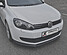 Сплиттер губа переднего бампера VW Golf  6  - гладкий АБС пластик FrontSplitter-VWGolf6-P  -- Фотография  №2 | by vonard-tuning