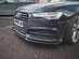 Сплиттер переднего бампера Audi A6 S6 C7 S-line рест. - черный металлик AA6C7-FL-SLINE-FS1M  -- Фотография  №2 | by vonard-tuning