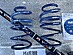 Пружины с занижением -40mm Skoda Octavia A7 RS (+1,8 tsi, 1,4tsi) 28833-1  -- Фотография  №1 | by vonard-tuning