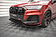 Сплиттер лезвие переднего бампера Audi SQ7 2 S-Line рестайл AU-SQ7-2F-FD1G+FD1R  -- Фотография  №2 | by vonard-tuning