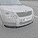 Сплиттер переднего бампера Skoda Yeti 1 - гладкий АБС пластик FrontSplitter-SkodaYeti1-P  -- Фотография  №6 | by vonard-tuning