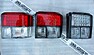 Задние фонари VW T4 красно-белые с LED диодным стоп сигналом VWTRN90-745RW-N / 2270995 441-1919P4BEVCR -- Фотография  №4 | by vonard-tuning