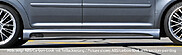 Накладки на пороги с вырезом для VW Touran (1T) 2003-2011 RIEGER 00059204 + 00059205  -- Фотография  №1 | by vonard-tuning