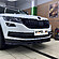 Сплиттер (c ребрами) переднего бампера Skoda Kodiaq 1 стандарт (ver. 1) - текстурный SK1-FS1T  -- Фотография  №7 | by vonard-tuning