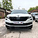Сплиттер (c ребрами) переднего бампера Skoda Kodiaq 1 стандарт (ver. 1) - текстурный SK1-FS1T  -- Фотография  №3 | by vonard-tuning