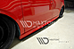 Лезвия под пороги тонкие VW Golf 6 GTI 35TH R20 VW-GO-6-R20-CNC-SD1  -- Фотография  №3 | by vonard-tuning