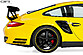 Спойлер-накладка на крышку багажника на Porsche 911/997 HF488  -- Фотография  №4 | by vonard-tuning